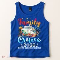 Family Cruise 2026 Making Memories Together Tank Top thumb 2