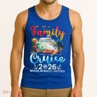 Family Cruise 2026 Making Memories Together Tank Top thumb 3