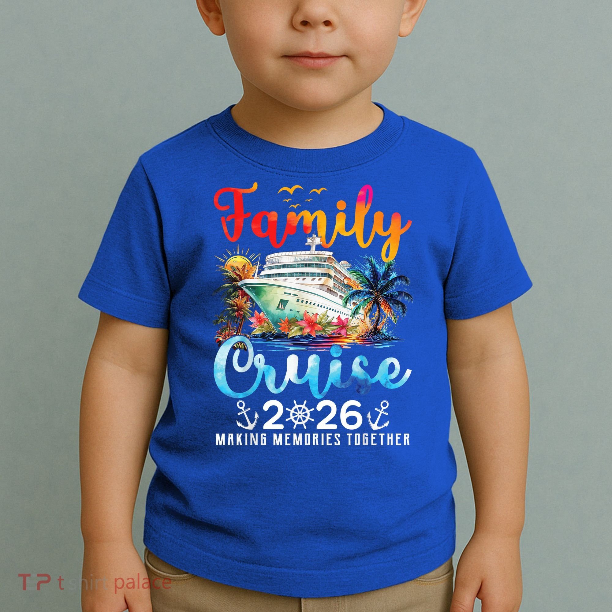 Family Cruise 2026 Making Memories Together Toddler T-Shirt