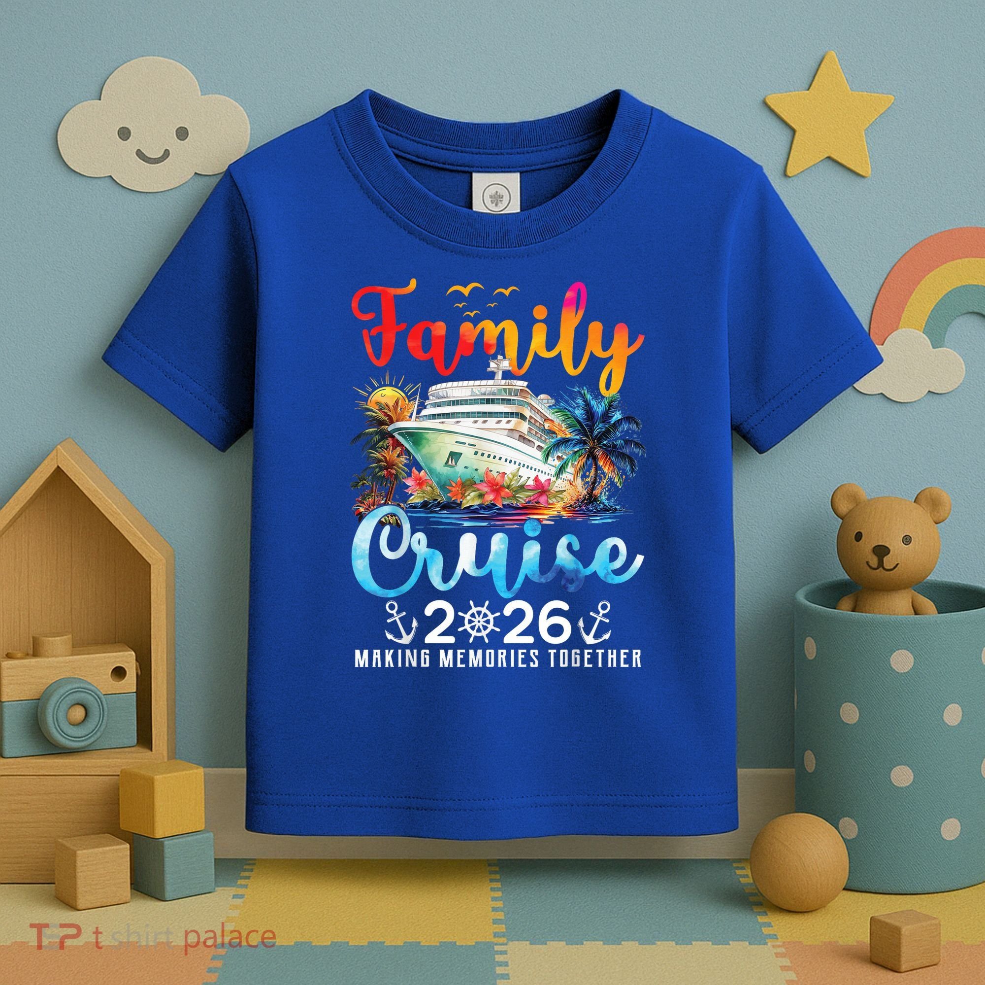 Family Cruise 2026 Making Memories Together Toddler T-Shirt