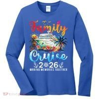 Family Cruise 2026 Making Memories Together Women's Long Sleeve Shirt thumb 0