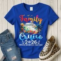 Family Cruise 2026 Making Memories Together Women's T-Shirt thumb 3