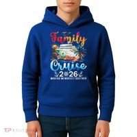 Family Cruise 2026 Making Memories Together Kids Hoodie thumb 4