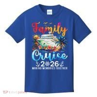 Family Cruise 2026 Making Memories Together Kids T-Shirt thumb 0