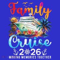Family Cruise 2026 Making Memories Together Tote Bag thumb 4