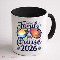 Family Cruise 2026 Vacation Coffee Mug thumb 1