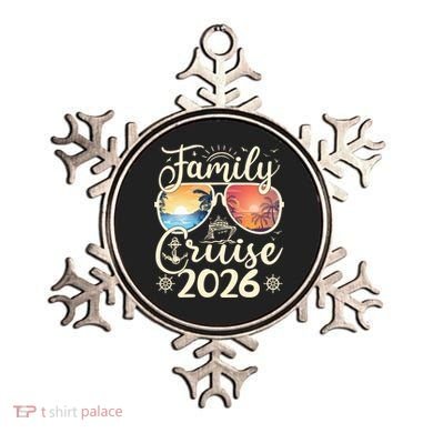 Family Cruise 2026 Vacation Ornament