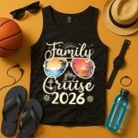 Family Cruise 2026 Vacation Tank Top thumb 4