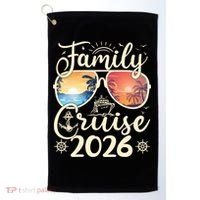 Family Cruise 2026 Vacation Golf Towel thumb 0