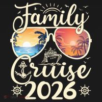 Family Cruise 2026 Vacation Women's Long Sleeve Shirt thumb 2