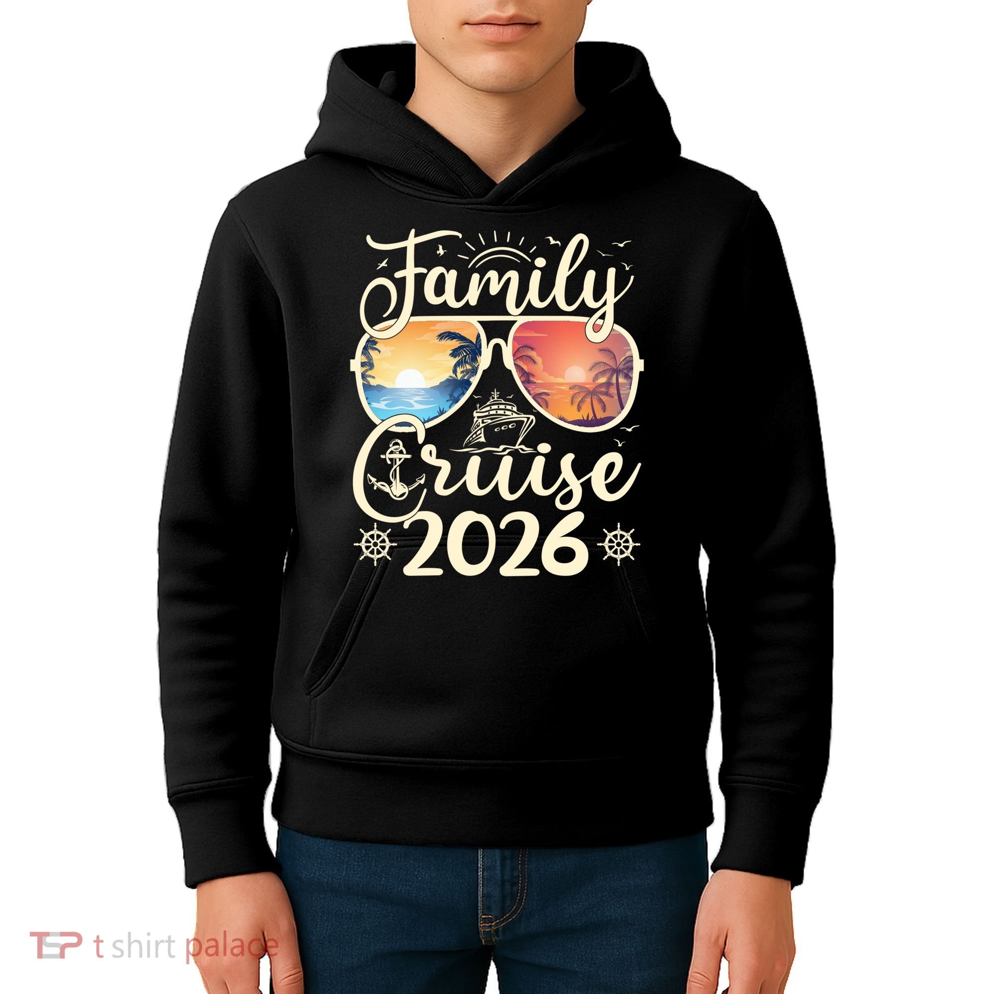 Family Cruise 2026 Vacation Kids Hoodie