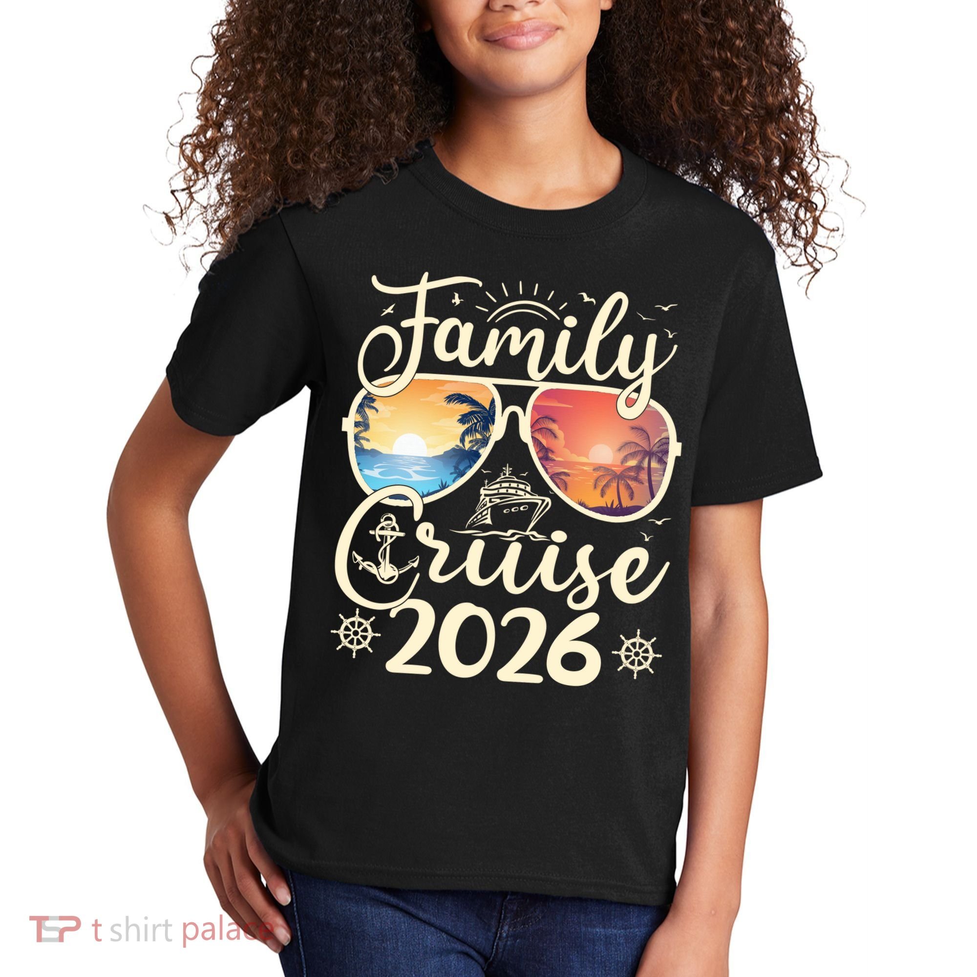 Family Cruise 2026 Vacation Kids T-Shirt