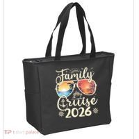 Family Cruise 2026 Vacation Tote Bag thumb 2