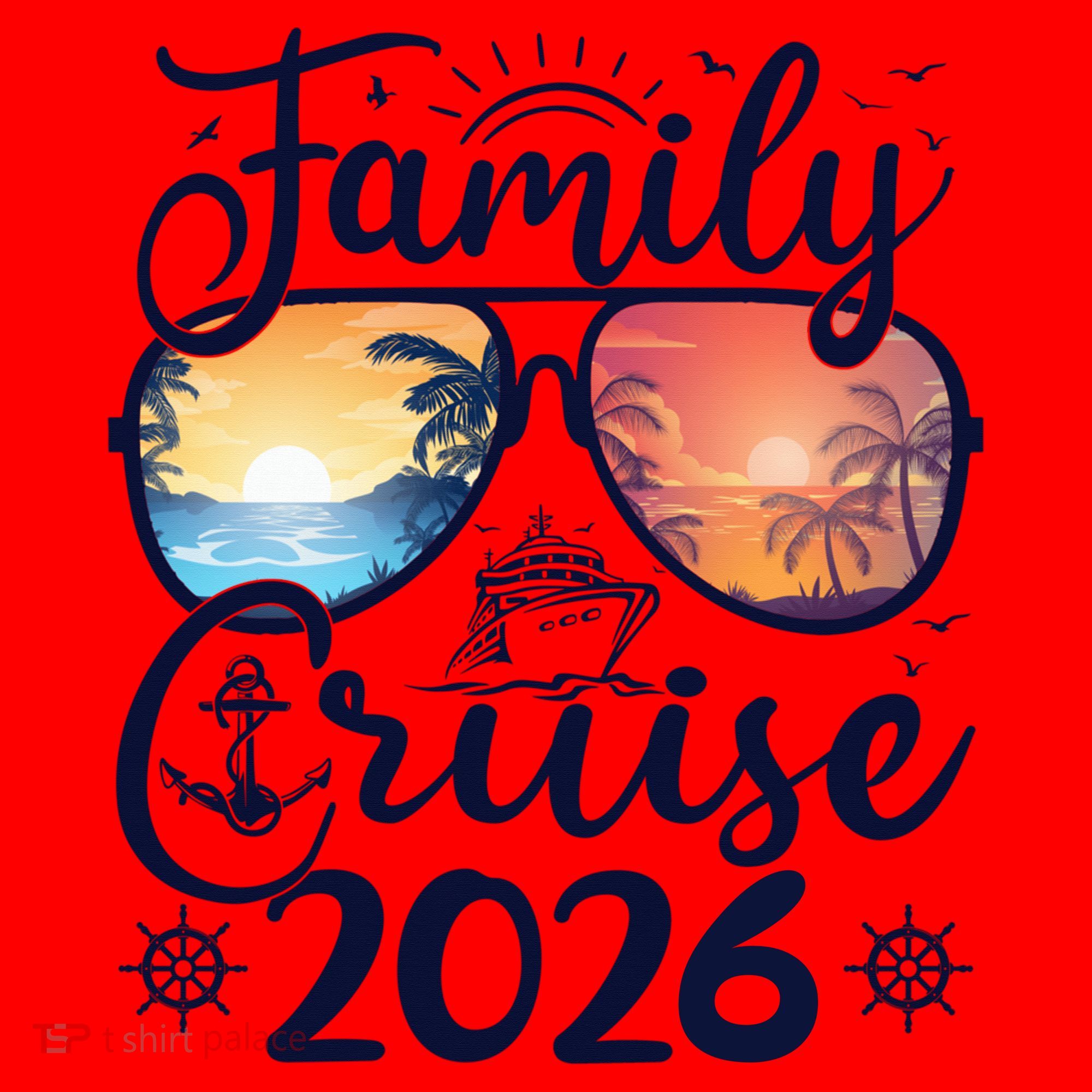 Family Cruise 2026 Vacation Santa Hat