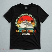 Family Cruise 2026 Making Memories For A Lifetime Vacation T-Shirt thumb 5