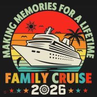 Family Cruise 2026 Making Memories For A Lifetime Vacation Women's Hoodie thumb 2