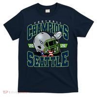Football Champions 2026 Seattle Football T-Shirt thumb 0