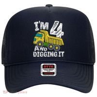 Four Construction 4th Birthday Gifts Fourth Boy 4 Years Old Hat thumb 0