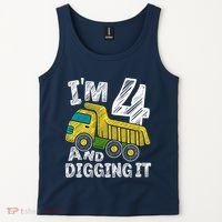Four Construction 4th Birthday Gifts Fourth Boy 4 Years Old Tank Top thumb 2