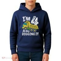 Four Construction 4th Birthday Gifts Fourth Boy 4 Years Old Kids Hoodie thumb 4