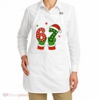 Funny Christmas 67 Six Seven Santa Apron thumb 2