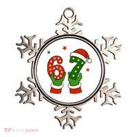 Funny Christmas 67 Six Seven Santa Ornament thumb 0
