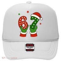 Funny Christmas 67 Six Seven Santa Hat thumb 0