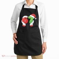 Funny Christmas 67 Meme 6-7 Santa Claus Hands Apron thumb 2
