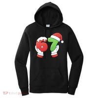 Funny Christmas 67 Meme 6-7 Santa Claus Hands Women's Hoodie thumb 0