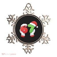 Funny Christmas 67 Meme 6-7 Santa Claus Hands Ornament thumb 0