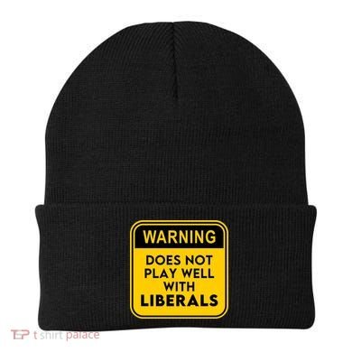 Funny Conservative Anti Liberal Beanie