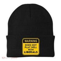 Funny Conservative Anti Liberal Beanie thumb 0