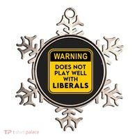 Funny Conservative Anti Liberal Ornament thumb 0