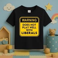 Funny Conservative Anti Liberal Toddler T-Shirt thumb 3