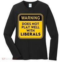 Funny Conservative Anti Liberal Women's Long Sleeve Shirt thumb 0