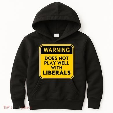 Funny Conservative Anti Liberal Kids Hoodie