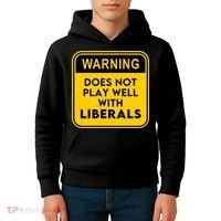 Funny Conservative Anti Liberal Kids Hoodie thumb 4