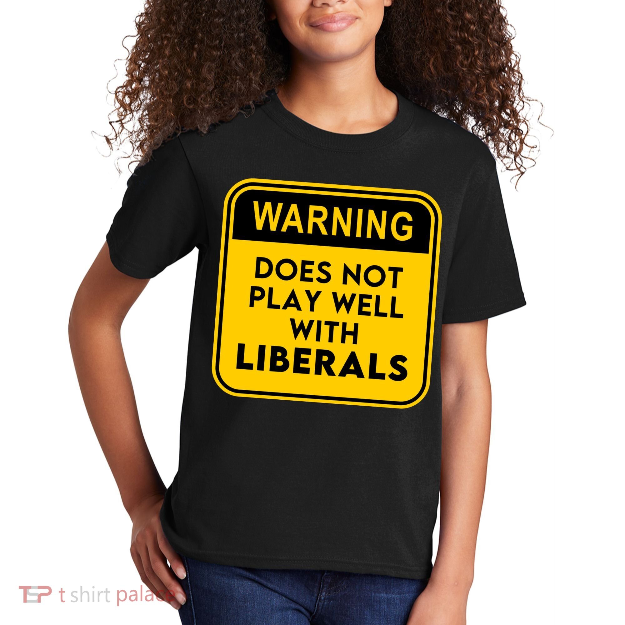 Funny Conservative Anti Liberal Kids T-Shirt