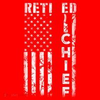 Firefighter Chief American Flag Funny Gift Retired Fire Chief Great Gift Santa Hat thumb 1
