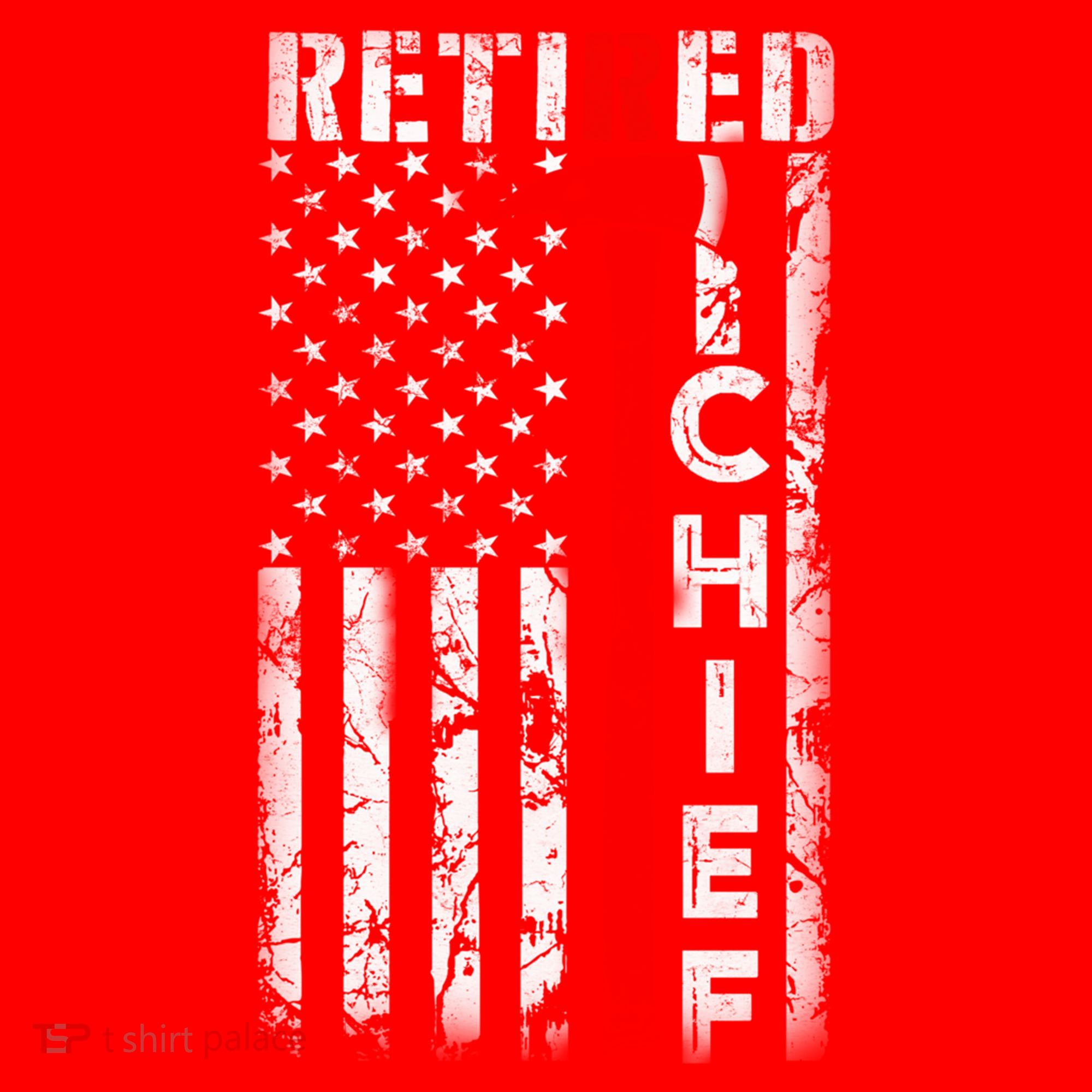Firefighter Chief American Flag Funny Gift Retired Fire Chief Great Gift Santa Hat