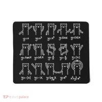 Funny Cat And Math Funny Math Cat Algebra Lover Funny Cat Mousepad thumb 0