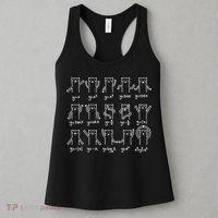 Funny Cat And Math Funny Math Cat Algebra Lover Funny Cat Women's Tank Top thumb 3
