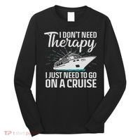 Funny Cruise Art For Women Cruise Ship Vacation Lover Long Sleeve Shirt thumb 0