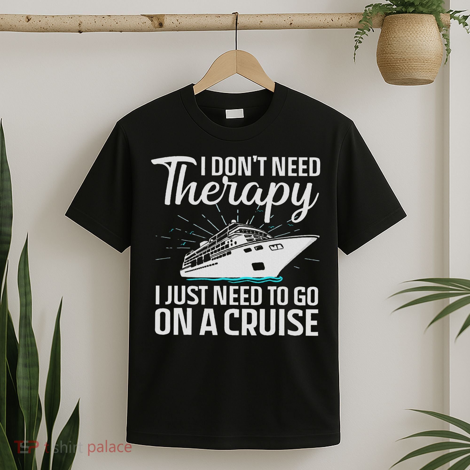 Funny Cruise Art For Women Cruise Ship Vacation Lover T-Shirt