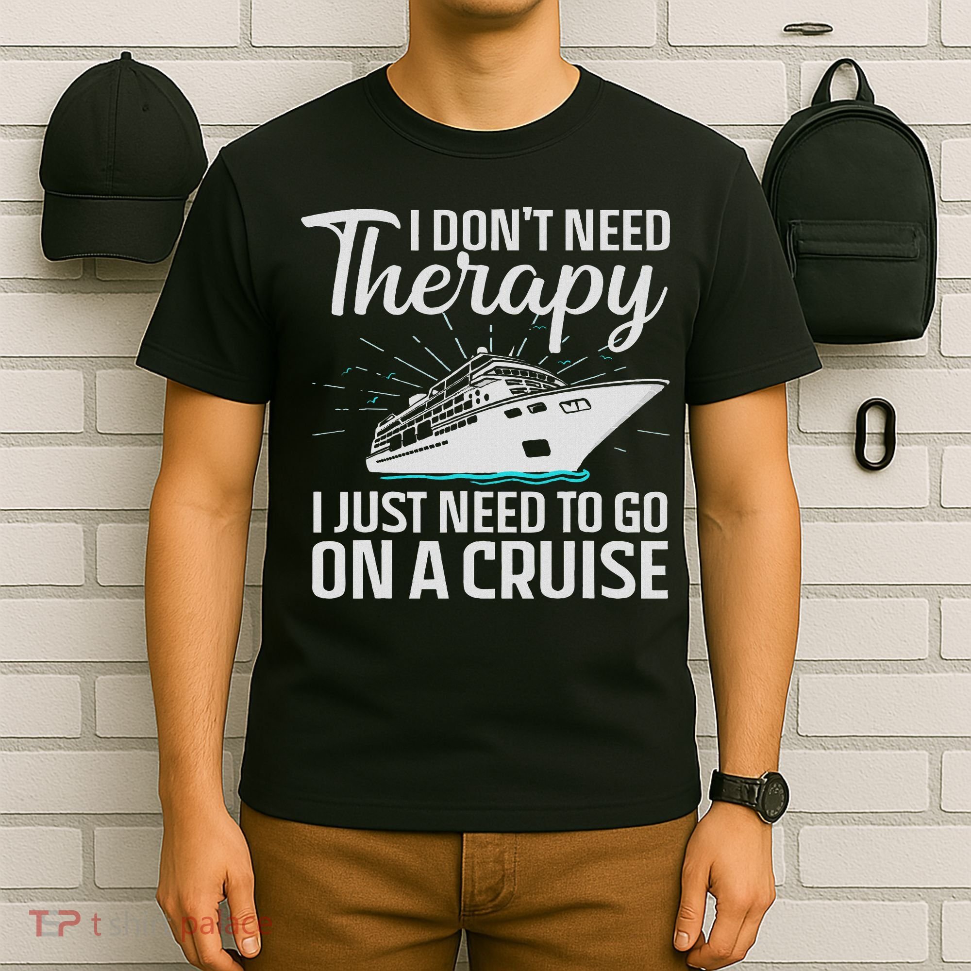 Funny Cruise Art For Women Cruise Ship Vacation Lover T-Shirt