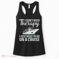 Funny Cruise Art For Women Cruise Ship Vacation Lover Women's Tank Top thumb 0