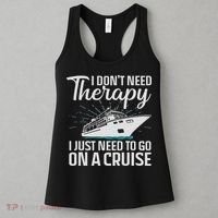 Funny Cruise Art For Women Cruise Ship Vacation Lover Women's Tank Top thumb 3