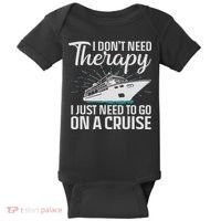 Funny Cruise Art For Women Cruise Ship Vacation Lover Baby Bodysuit thumb 0