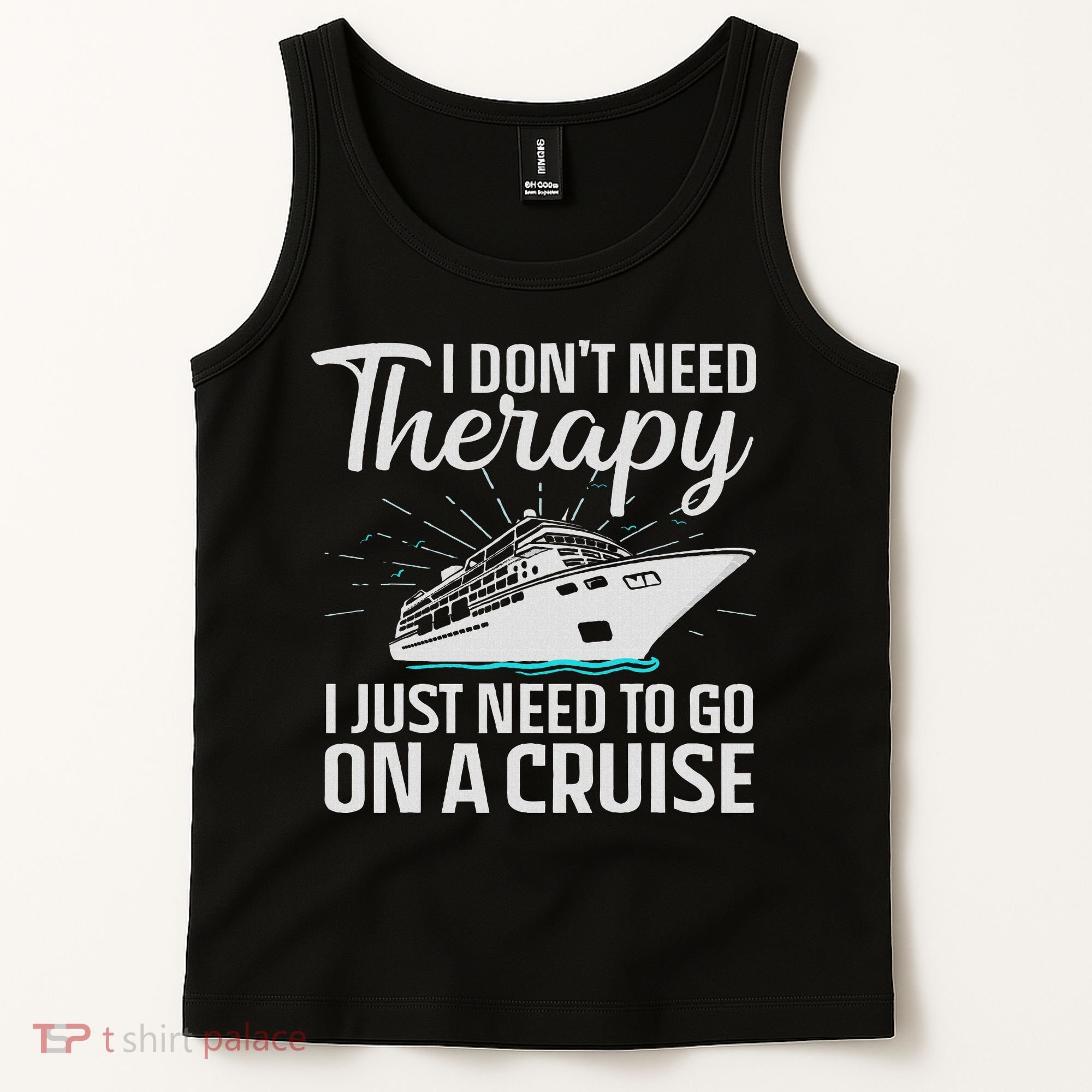 Funny Cruise Art For Women Cruise Ship Vacation Lover Tank Top