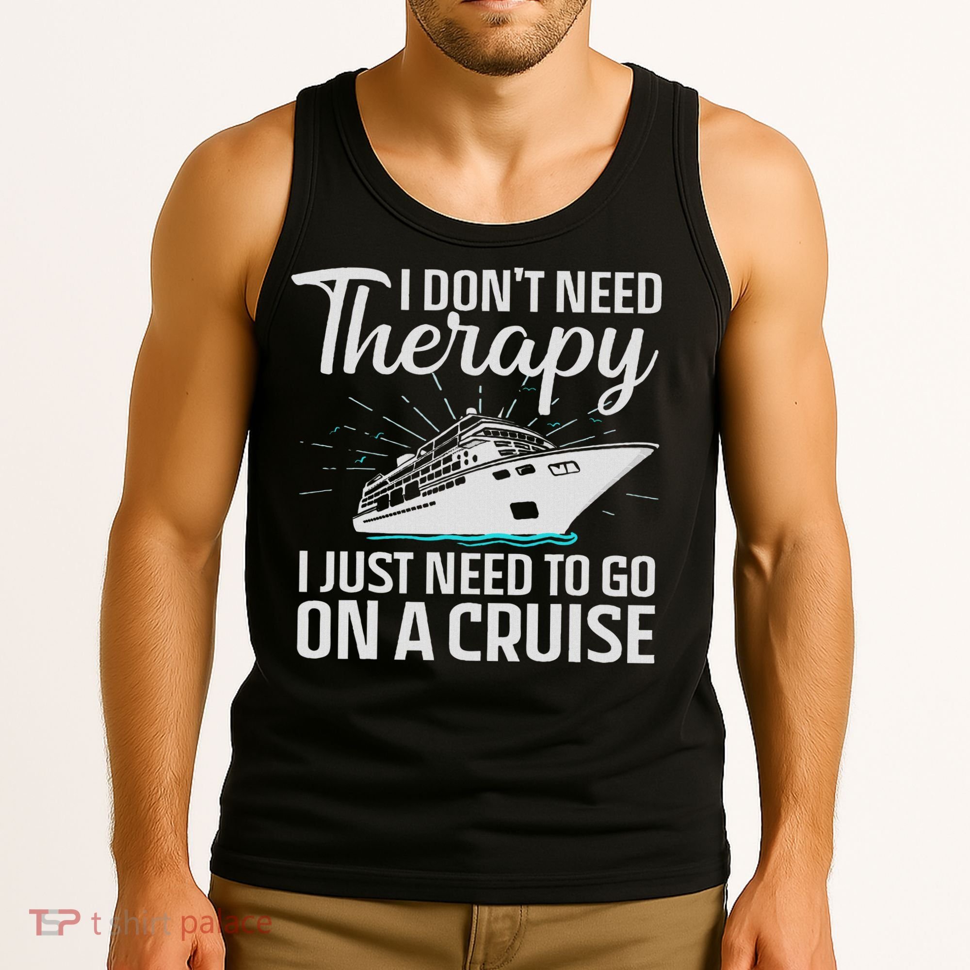 Funny Cruise Art For Women Cruise Ship Vacation Lover Tank Top